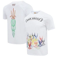 Men's Freeze Max White Looney Tunes Bugs Bunny Color Chrome T-Shirt