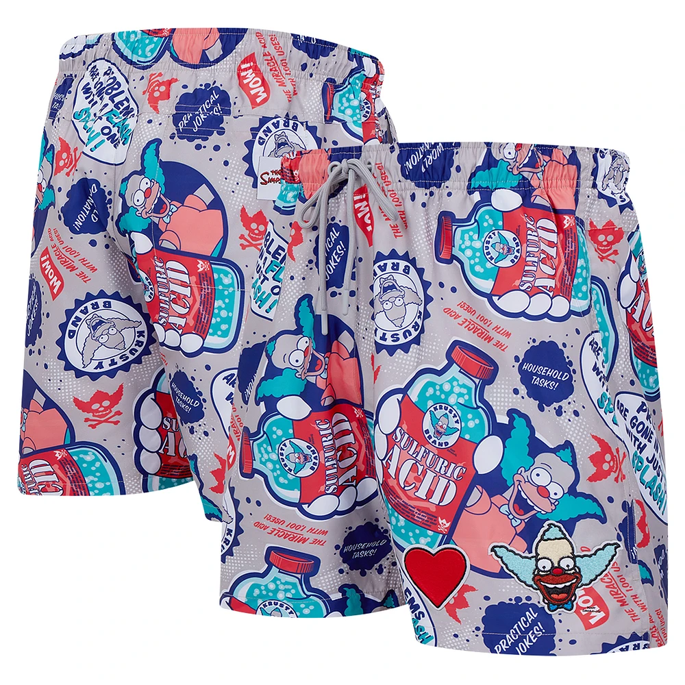 Men's Freeze Max Natural The Simpsons Krusty Kologne Woven Shorts