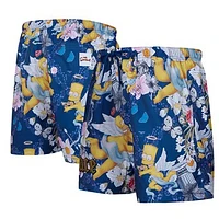 Men's Freeze Max Navy The Simpsons Peace Angels Woven Shorts