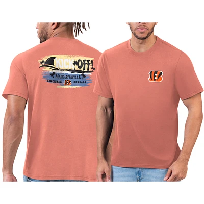 Men's Margaritaville Orange Cincinnati Bengals T-Shirt