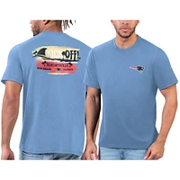 Men's Margaritaville Blue New England Patriots T-Shirt