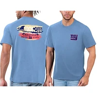 Men's Margaritaville Blue New York Giants T-Shirt