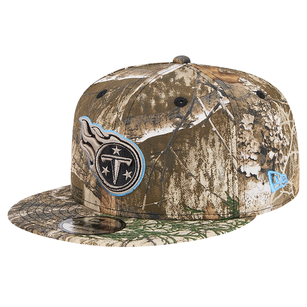 Men's New Era Realtree Camo Tennessee Titans Active 9FIFTY Snapback Hat