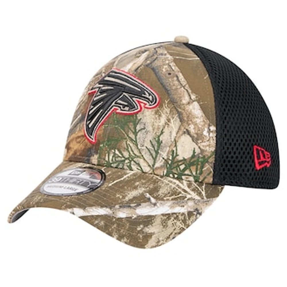 Men's New Era Realtree Camo/Black Atlanta Falcons Active 39THIRTY Flex Hat