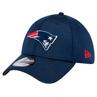 Men's New Era Navy England Patriots  Active Tech 39THIRTY Flex Hat