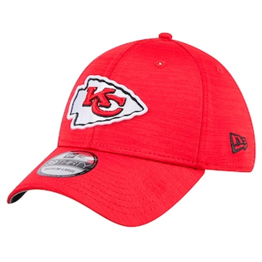 Men's New Era Red Kansas City Chiefs  Active Tech 39THIRTY Flex Hat