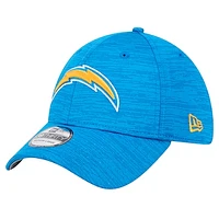 Men's New Era Powder Blue Los Angeles Chargers  Active Tech 39THIRTY Flex Hat