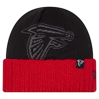 Men's New Era Black Atlanta Falcons Oversize Cuffed Knit Hat