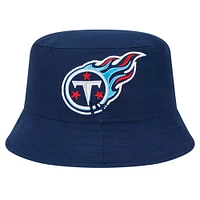 Men's New Era Navy Tennessee Titans Helmet Bucket Hat