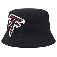 Men's New Era Black Atlanta Falcons Helmet Bucket Hat