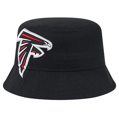 Men's New Era Black Atlanta Falcons Helmet Bucket Hat