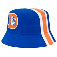 Men's New Era Royal Denver Broncos Helmet Bucket Hat