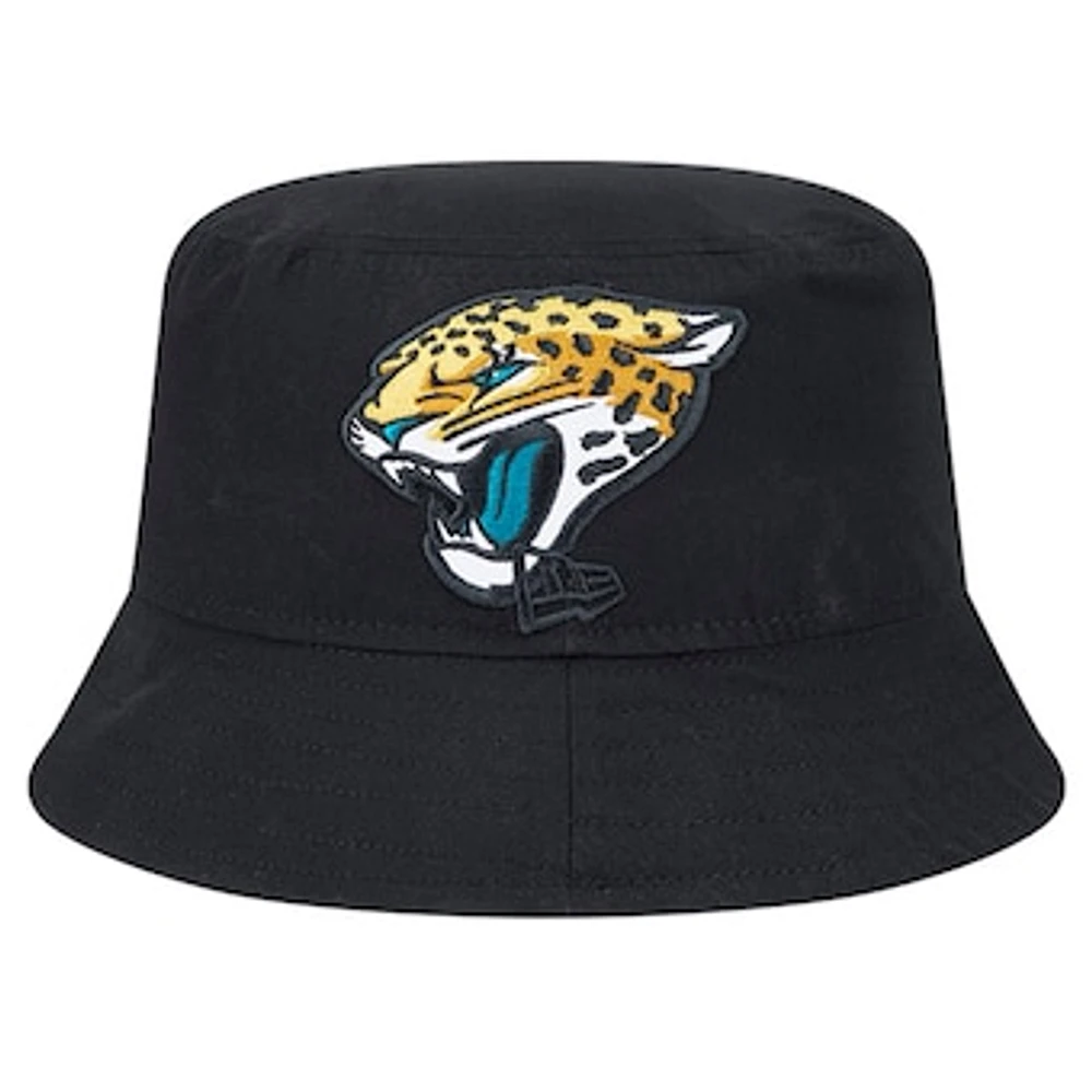 Men's New Era Black Jacksonville Jaguars Helmet Bucket Hat