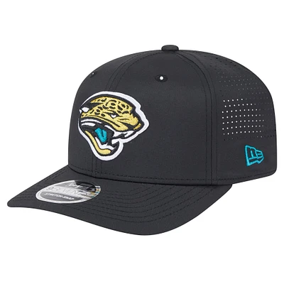 Men's New Era  Teal Jacksonville Jaguars Throwback Adventure Perform 9SEVENTY Adjustable Hat