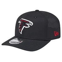 Men's New Era  Black Atlanta Falcons  Adventure Perform 9SEVENTY Adjustable Hat