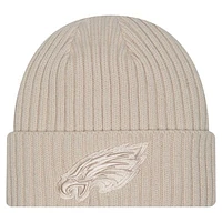 Men's New Era Stone Philadelphia Eagles Color Pack Cuffed Knit Hat