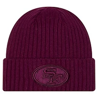 Men's New Era Purple San Francisco 49ers Color Pack Cuffed Knit Hat