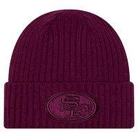Men's New Era Purple San Francisco 49ers Color Pack Cuffed Knit Hat