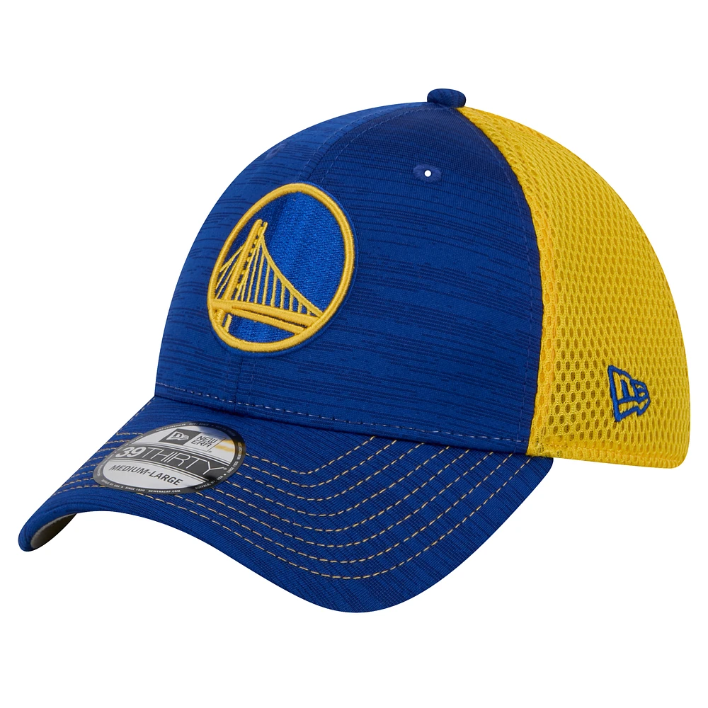 Men's New Era Royal Golden State Warriors Active Tech Neo Flex 39THIRTY Hat