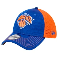 Men's New Era Blue/Orange York Knicks Active Tech Neo Flex 39THIRTY Hat