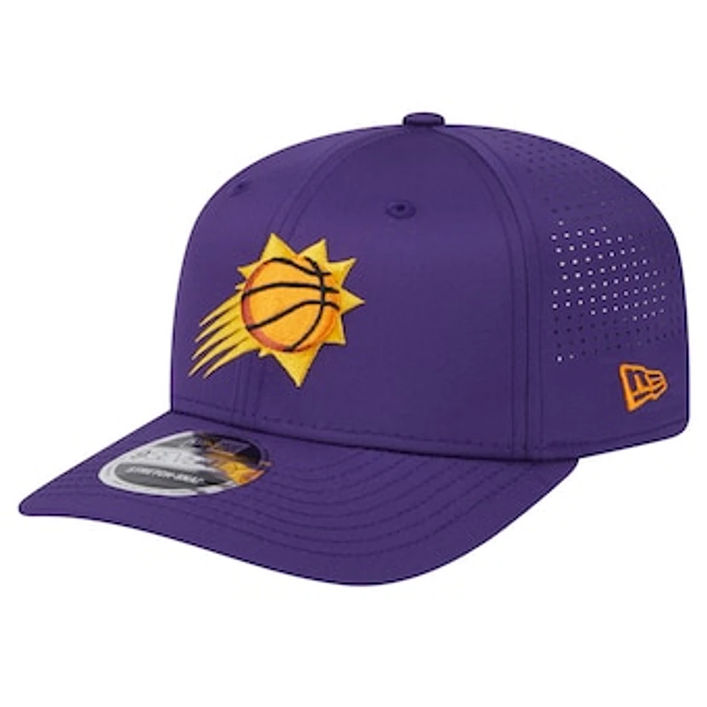 Men's New Era Purple Phoenix Suns Adventure Perform COOLERA 9SEVENTY Stretch-Snap Adjustable Hat