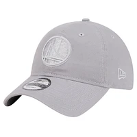 Men's New Era Gray Golden State Warriors Tonal 9TWENTY Adjustable Hat