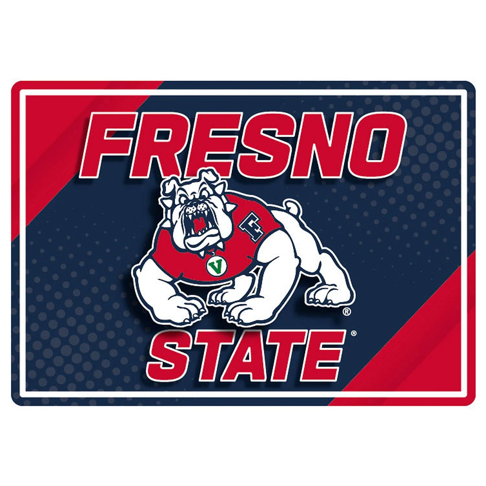 Fresno State Bulldogs LED Rectangle Tabletop Sign