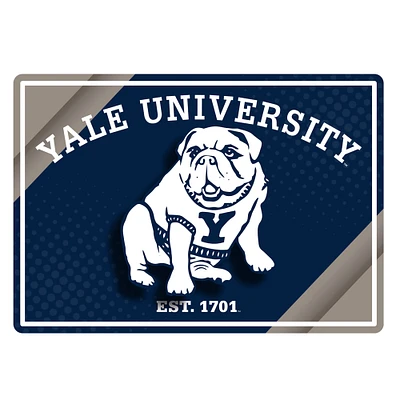 Yale Bulldogs LED Rectangle Tabletop Sign