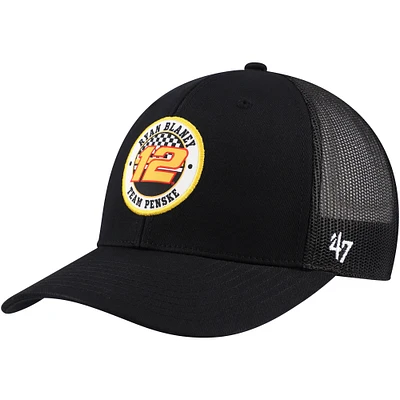 Men's '47 Black Ryan Blaney Oversteer Trucker Adjustable Hat