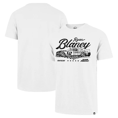 Men's '47 White Ryan Blaney Profile Scrum T-Shirt