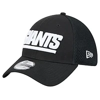 Men's New Era Black York Giants Main Neo 39THIRTY Flex Hat