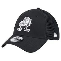 Men's New Era Black Cleveland Browns Main Neo 39THIRTY Flex Hat