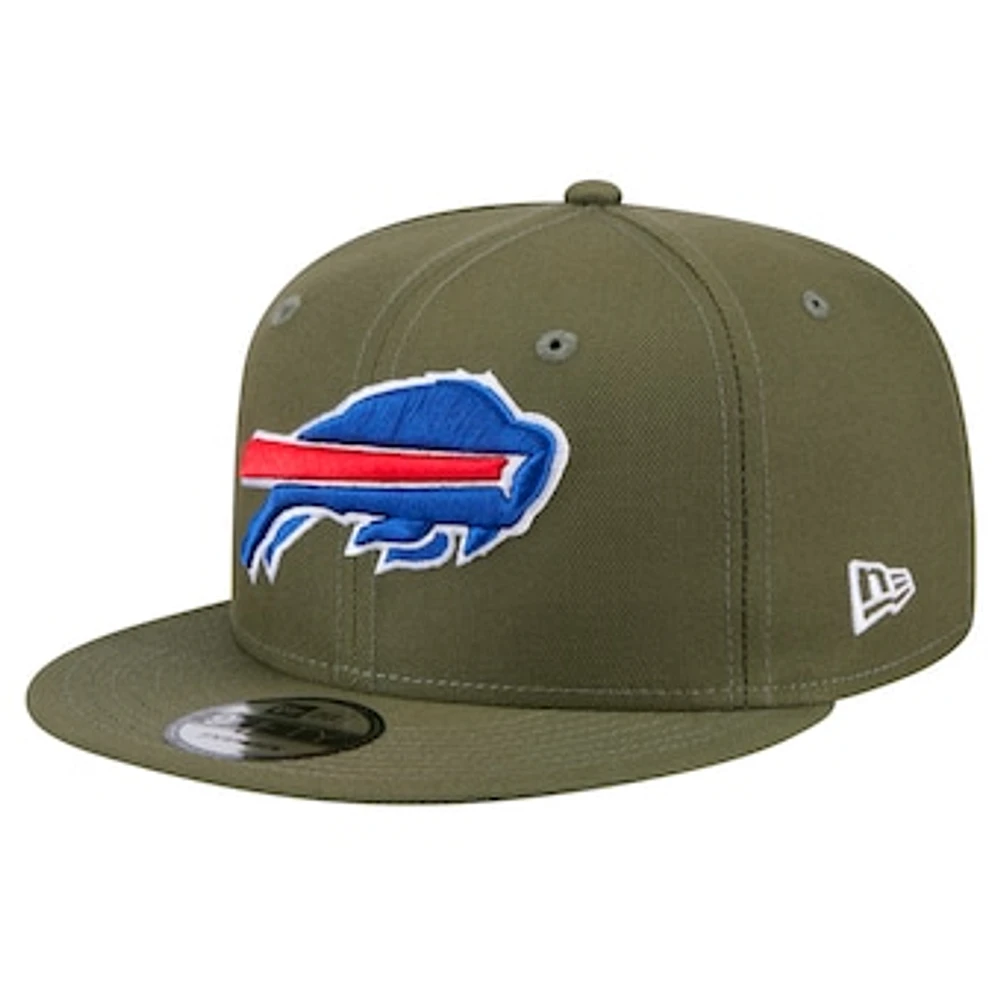 Men's New Era  Olive Buffalo Bills Main 9FIFTY Snapback Hat