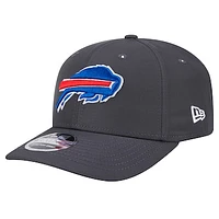 Men's New Era  Graphite Buffalo Bills Main 9SEVENTY Stretch-Snap Hat