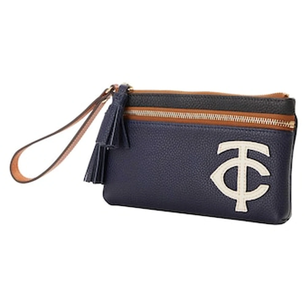 Dooney & Bourke Minnesota Twins Infield Double-Zip Wristlet