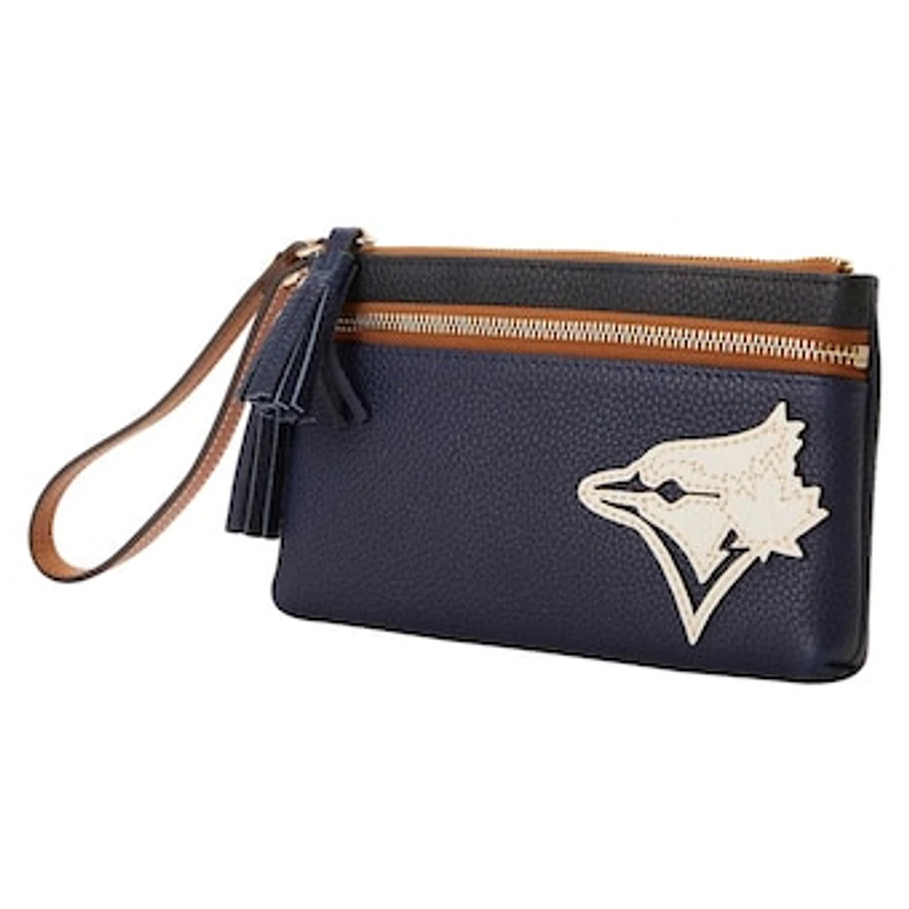 Dooney & Bourke Toronto Blue Jays Infield Double-Zip Wristlet