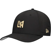 Men's New Era Black LAFC 9SEVENTY COOLERA Stretch-Snap Adjustable Hat