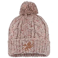 Women's New Era  Tan FC Cincinnati Cuffed Knit Hat with Pom