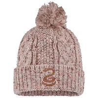 Women's New Era  Tan Philadelphia Union Cuffed Knit Hat with Pom