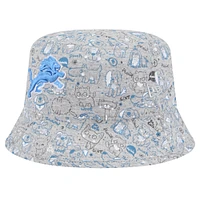 Toddler New Era Gray Detroit Lions Companion Bucket Hat