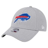 Youth New Era Gray Buffalo Bills Main 9FORTY Adjustable Hat