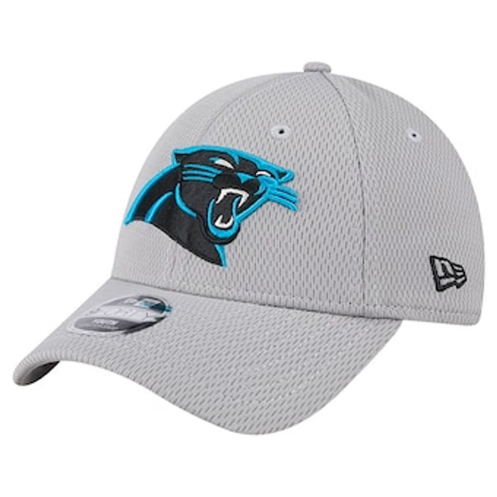 Youth New Era Gray Carolina Panthers Main 9FORTY Adjustable Hat