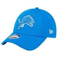 Youth New Era Blue Detroit Lions Main 9FORTY Adjustable Hat