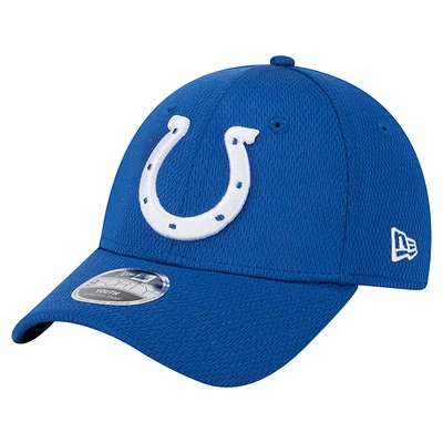 Youth New Era Royal Indianapolis Colts Main 9FORTY Adjustable Hat