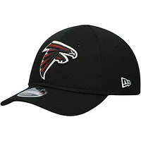 Toddler New Era Black Atlanta Falcons Main 9FORTY Adjustable Hat