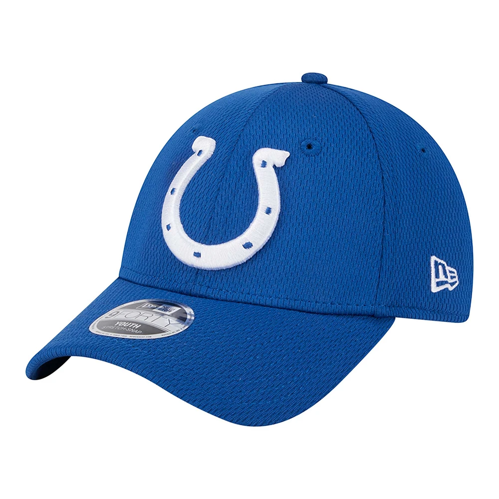 Toddler New Era Royal Indianapolis Colts Main 9FORTY Adjustable Hat