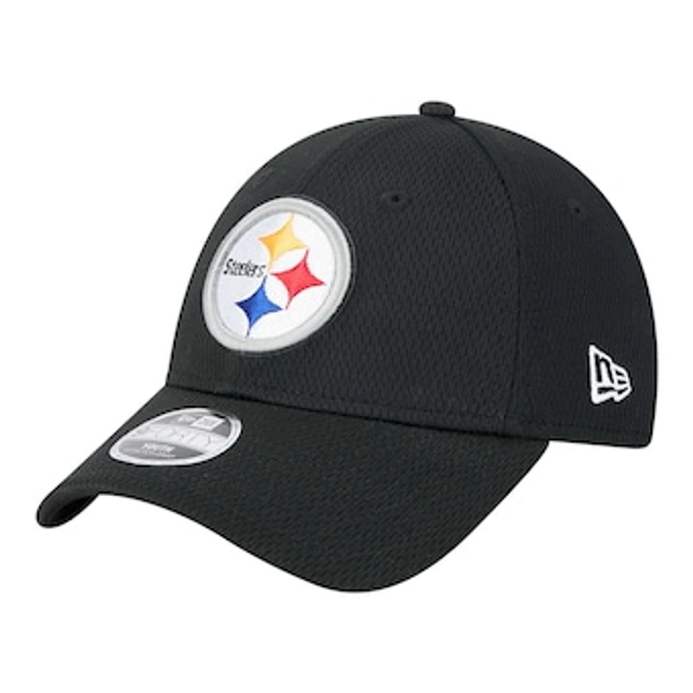 Toddler New Era Black Pittsburgh Steelers Main 9FORTY Adjustable Hat