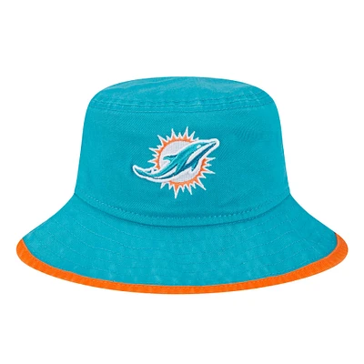 Toddler New Era Aqua Miami Dolphins My 1st Bucket Hat