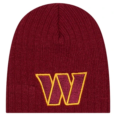 Infant New Era Burgundy Washington Commanders Mini Knit Hat