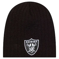 Infant New Era Black Las Vegas Raiders Mini Knit Hat